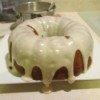 Applesauce Raisin Cake with Butter Cream Icing