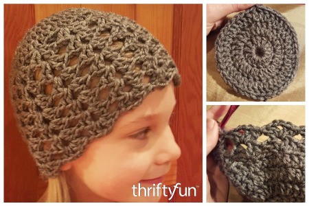 Making a Girl's Fan Patterned Crochet Hat