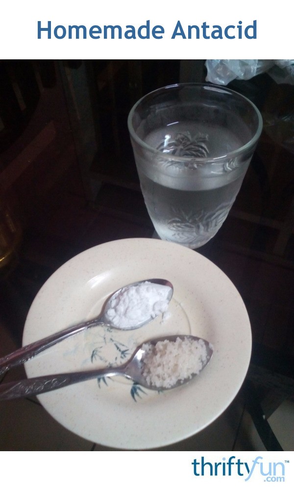 Homemade Antacid ThriftyFun