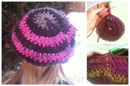 Making a Child's Crocheted Beret