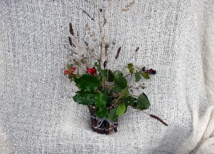 arrangement in vase