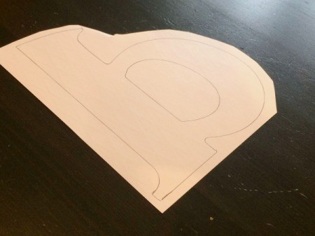 Wooden Halloween Letters