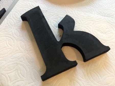 Wooden Halloween Letters