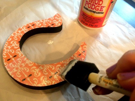 Wooden Halloween Letters