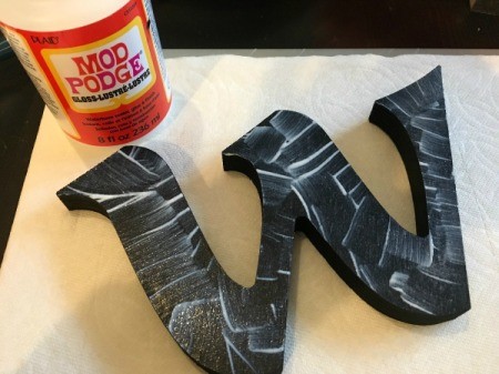 Wooden Halloween Letters