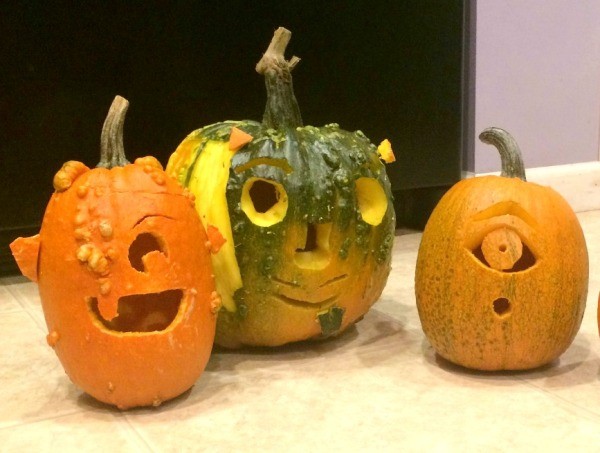 Monster Jack-O-Lanterns