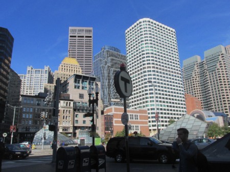 Buildings in Boston.