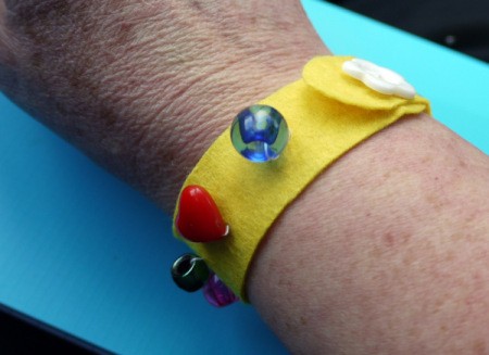 Felt Wristband