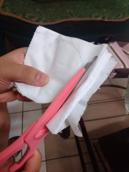 cutting the circle out