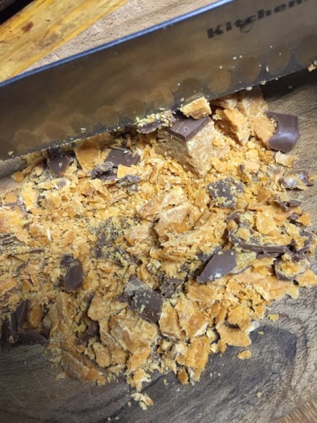 Candybar and Cereal Cookies