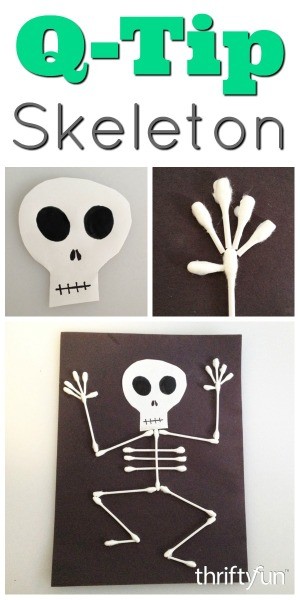 Making a Q-Tip Skeleton | ThriftyFun