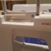 back side of Singer sewing machine