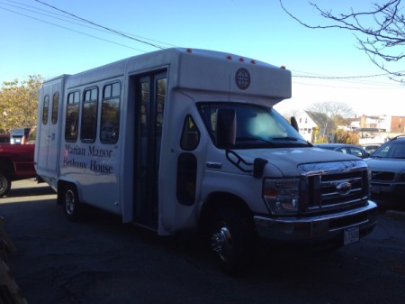 small bus style passenger van