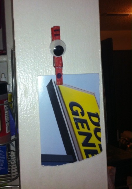 Monster Clothespin Clips