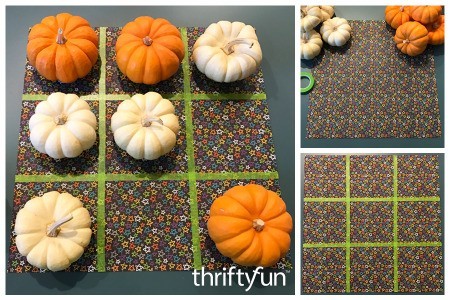 Pumpkin Tic Tac Toe