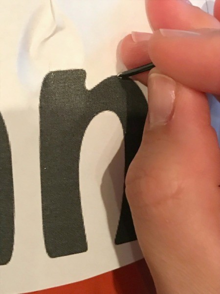 Keepsake Handprint Pumpkin