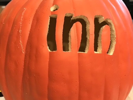 Keepsake Handprint Pumpkin