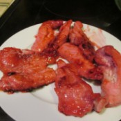 A plate of Chinese boneless spareribs