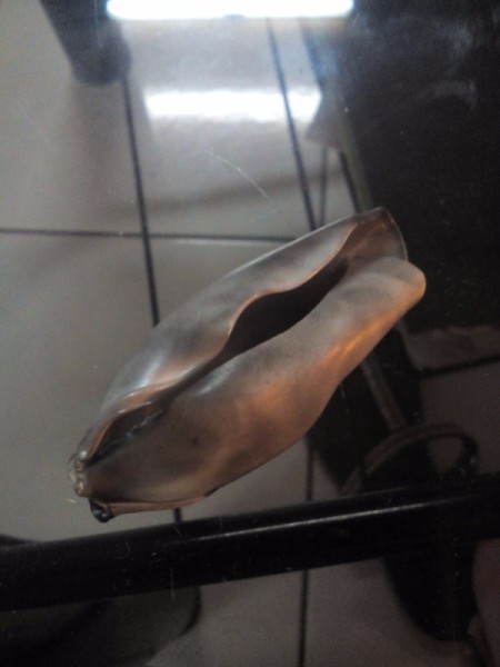 Flower Made of Plastic Spoons