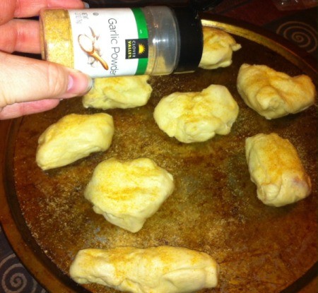 Crescent Pizza Rolls - seasoning rolls