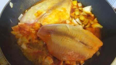 Tilapia and Rice - plated