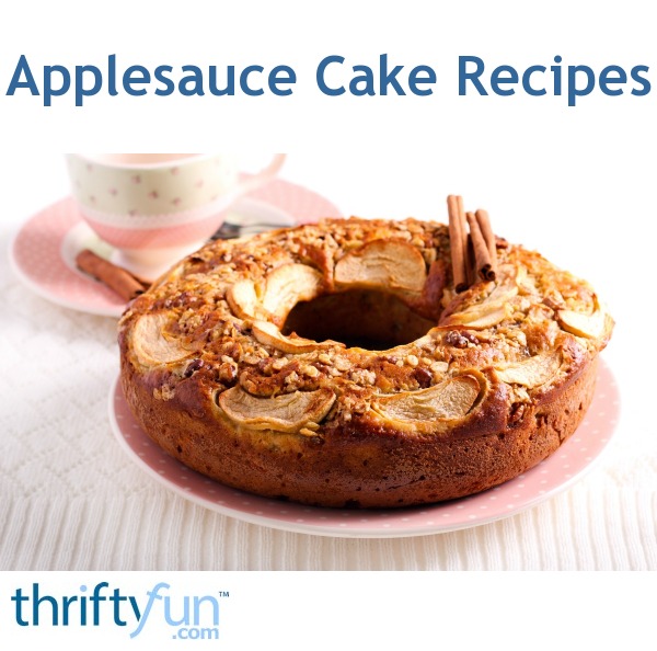 Applesauce Cake Recipes ThriftyFun
