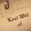 A will disposing of personal property of a deceased person.