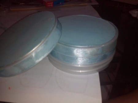 Recycled Plastic Container Jewelry Keeper