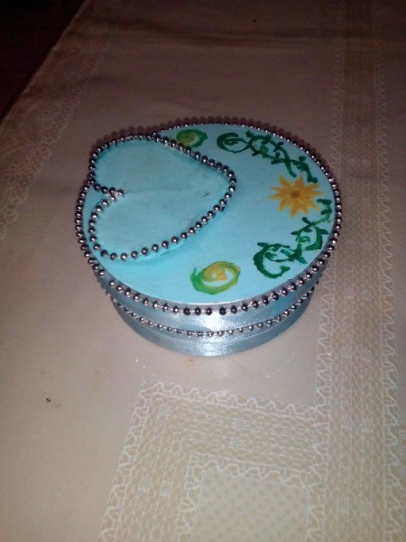 Recycled Plastic Container Jewelry Keeper