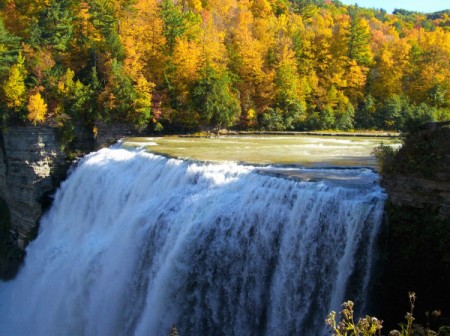 Falling Waters at Letchworth State Park (NY)