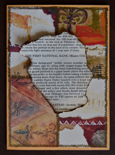 Gift Wrap Patchwork Greeting Card