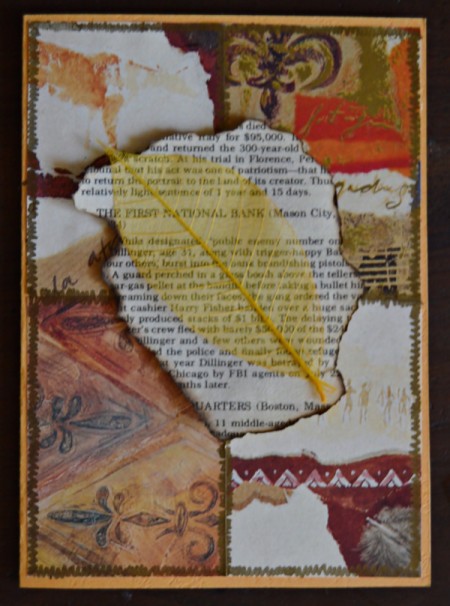 Gift Wrap Patchwork Greeting Card