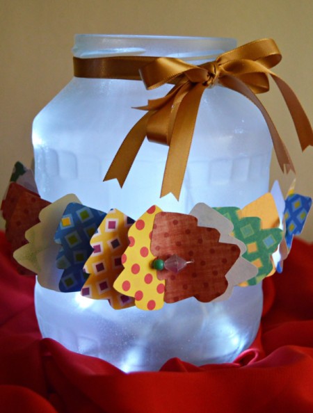 Oh Christmas Tree Jar Light