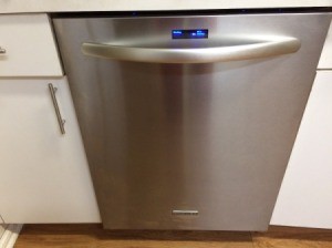 stainless steel dishwasher