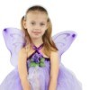 A girl in a fairy costume.