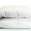 Two white pillows.