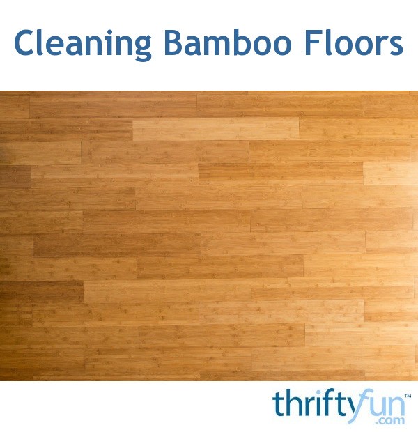 cleaning bamboo floors with methylated spirits