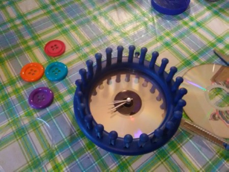 Niffty Knitter Clock