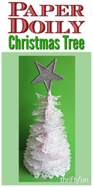 Making a Paper Doily Christmas Tree | ThriftyFun