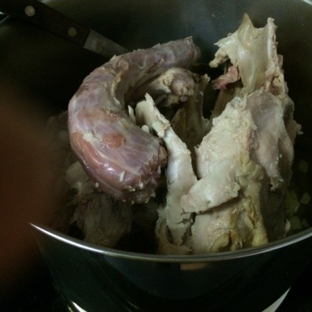 Leftover Turkey Soup