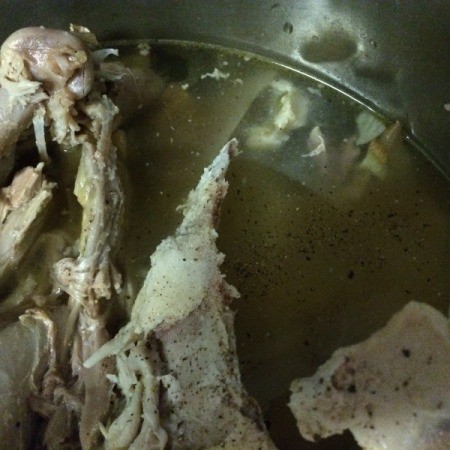 Leftover Turkey Soup