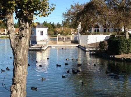 man made lake in Chula Vista, CA