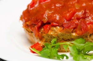 A salsa meatloaf.