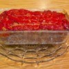 A pan of pizza meatloaf