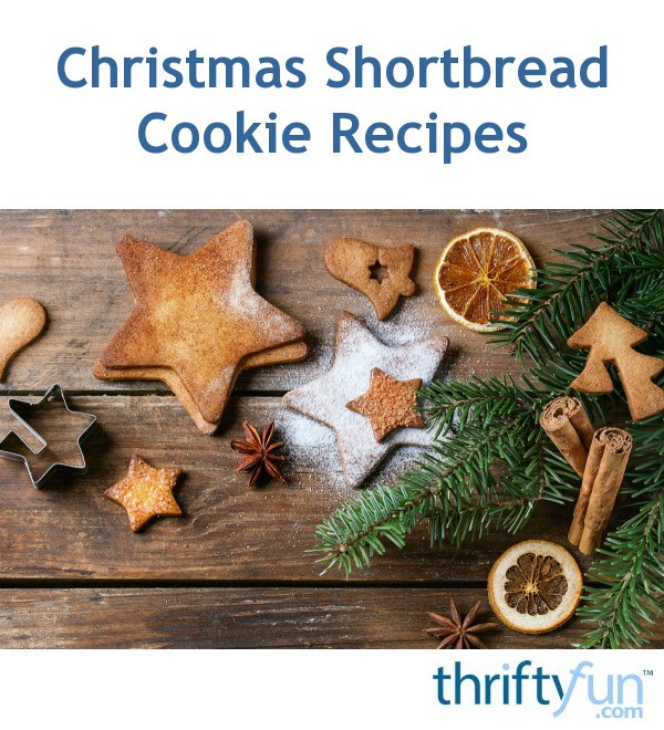 Christmas Shortbread Cookie Recipe | ThriftyFun