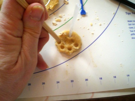 Peanut Butter Dog Cookies as Gifts
