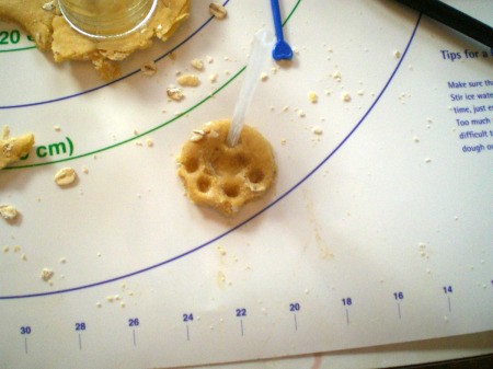 Peanut Butter Dog Cookies as Gifts