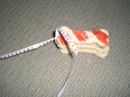 Peanut Butter Dog Cookies as Gifts