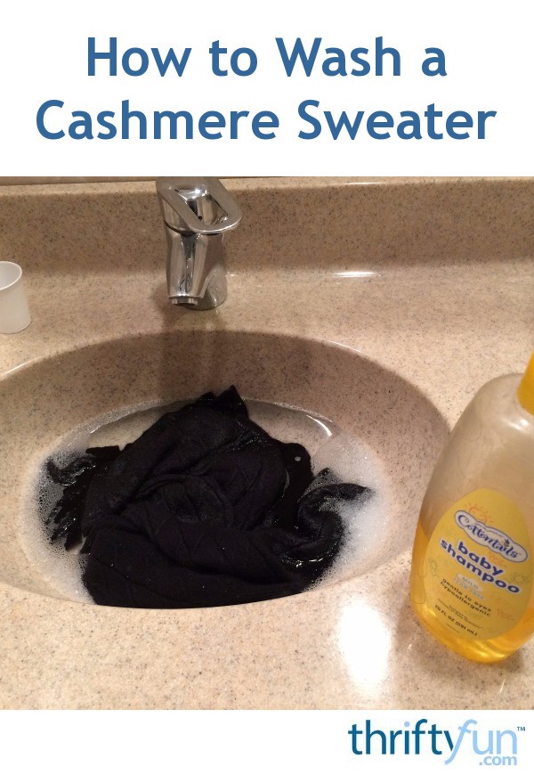 How to Wash a Cashmere Sweater | ThriftyFun