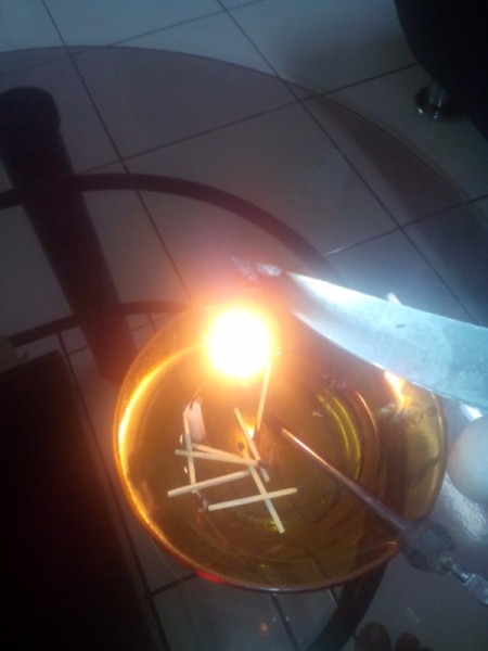 Making a Disposable Cup Christmas Chandelier